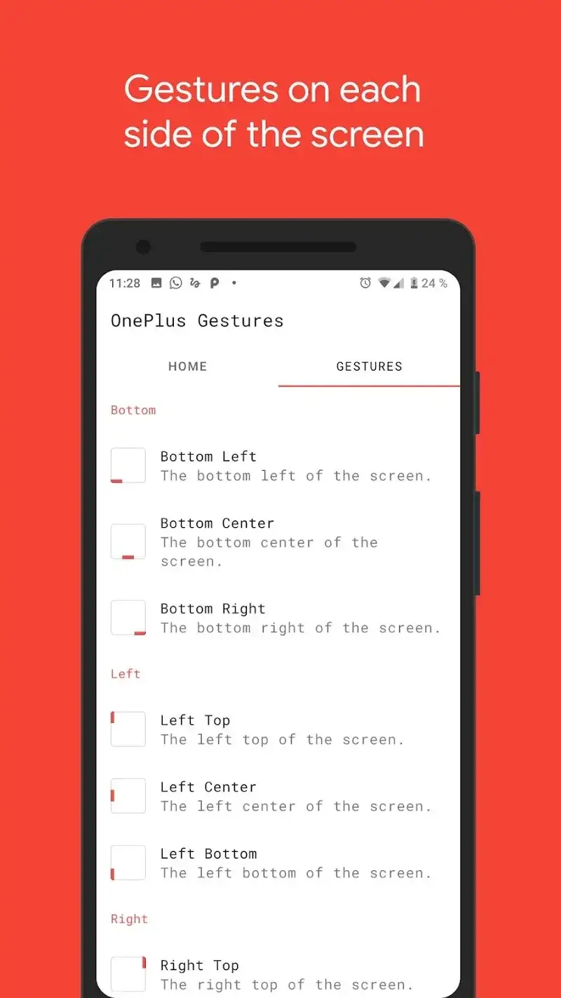 Vivid Navigation Gestures Screenshot 2
