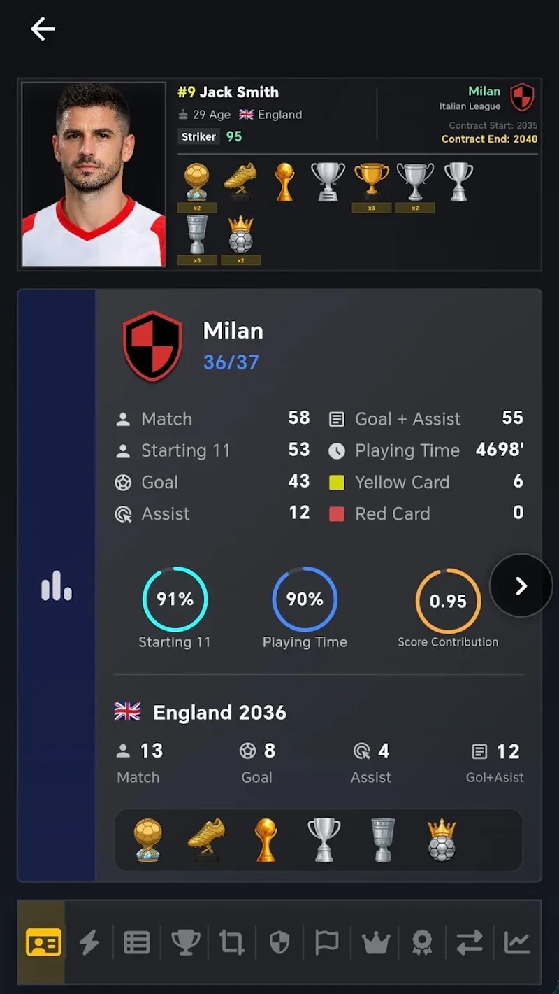 Footballer Career ekran görüntüsü 2