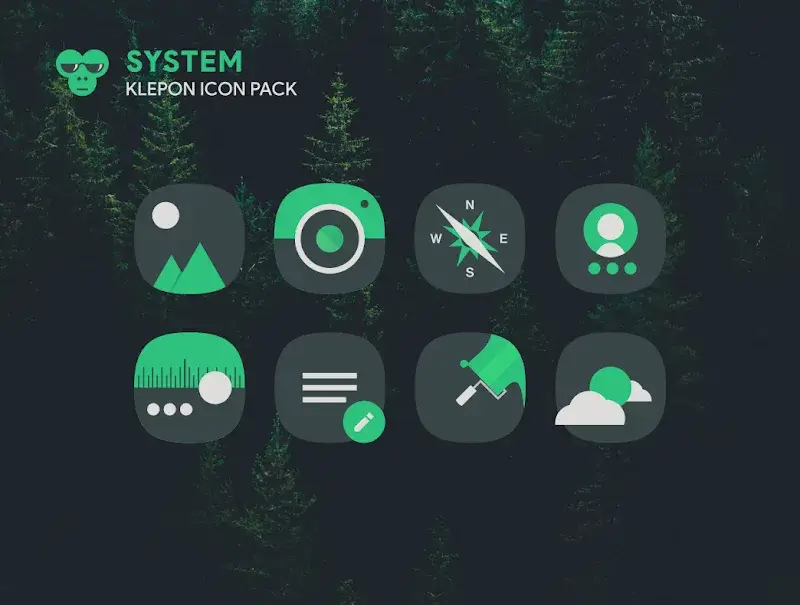 Klepon: Dark Icon Pack screenshot 4