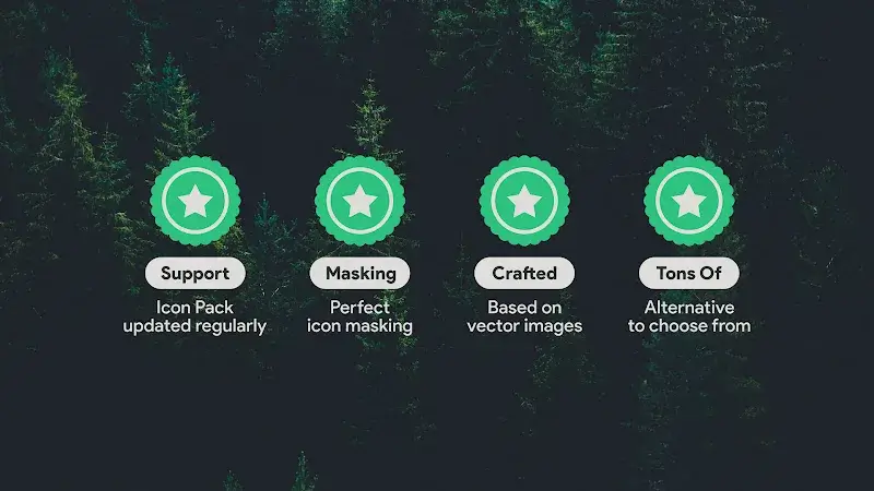 Klepon: Dark Icon Pack screenshot 6