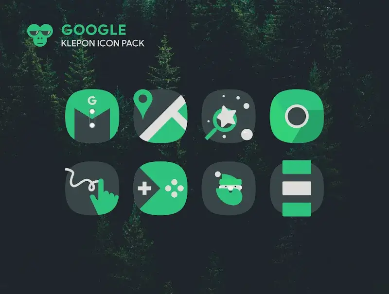 Klepon: Dark Icon Pack screenshot 3