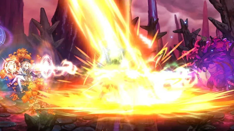 Capture d'écran de gameplay 6 de Magical Girl: Idle Pixel Hero