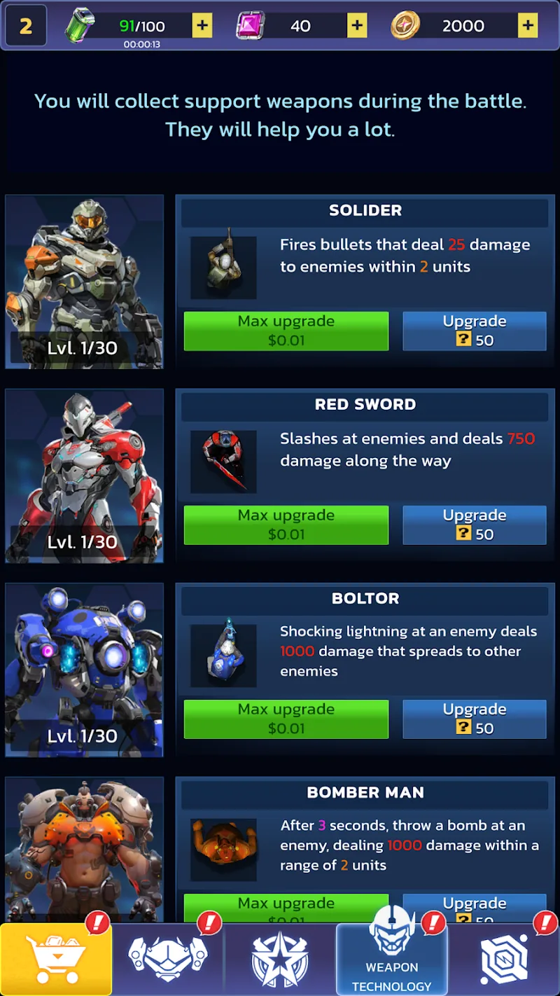 Mecha Survival Premium capture d'écran 4