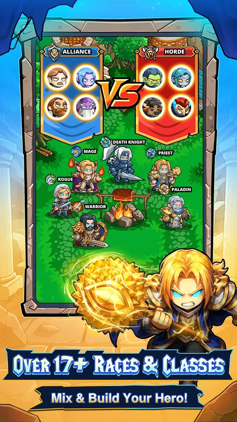 Aperçu de gameplay de Mini Legion: Hero Legend 3