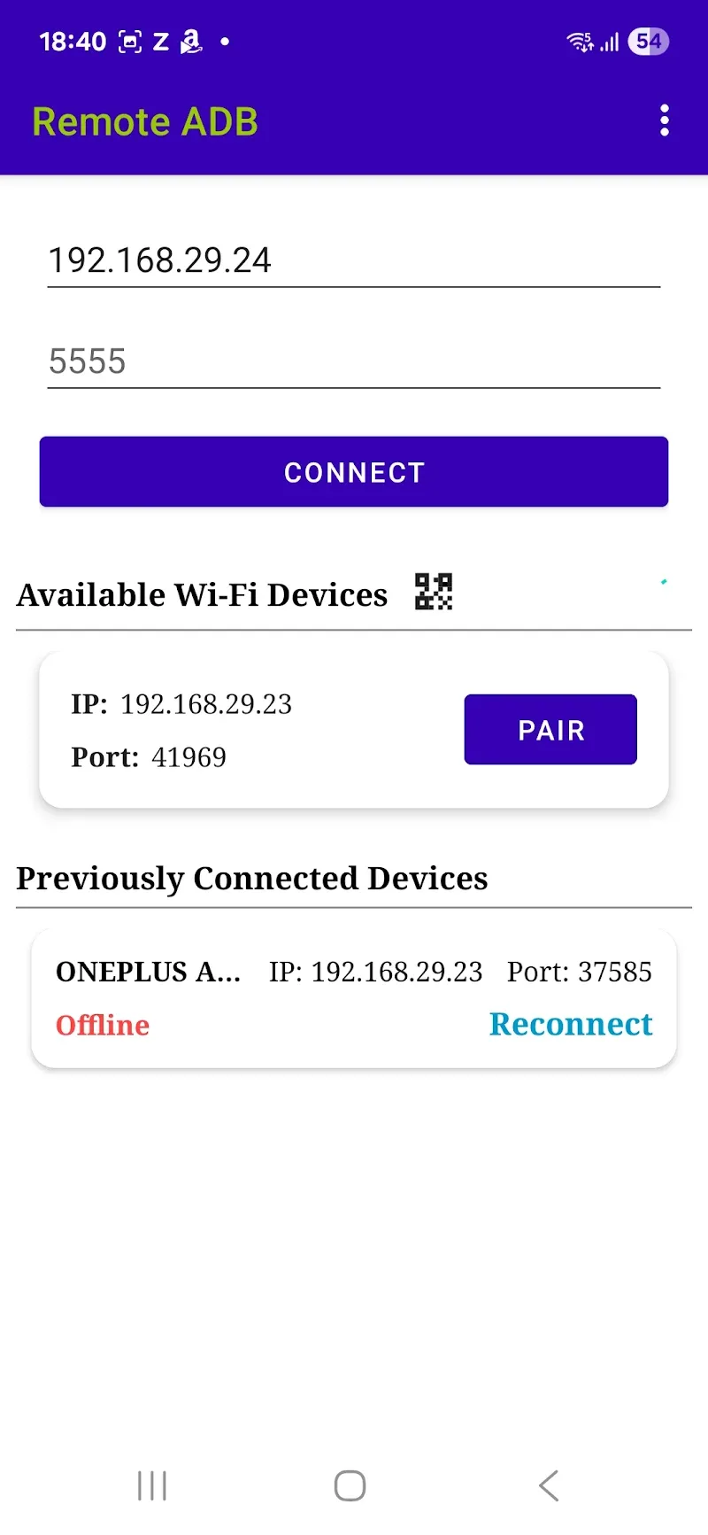 Screenshot di Remote ADB Over WiFi 2