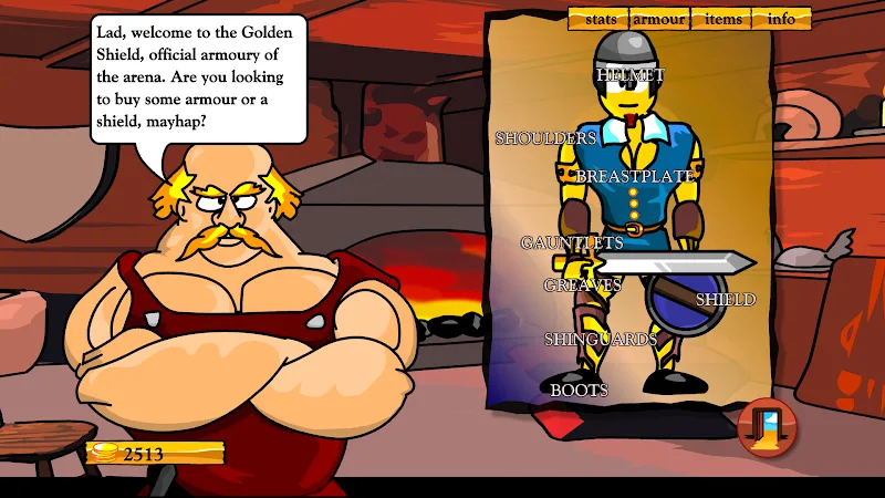 Swords and Sandals 2 Classic capture d'écran 3