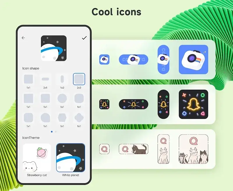 Tangkapan layar Cool Mi Launcher 3