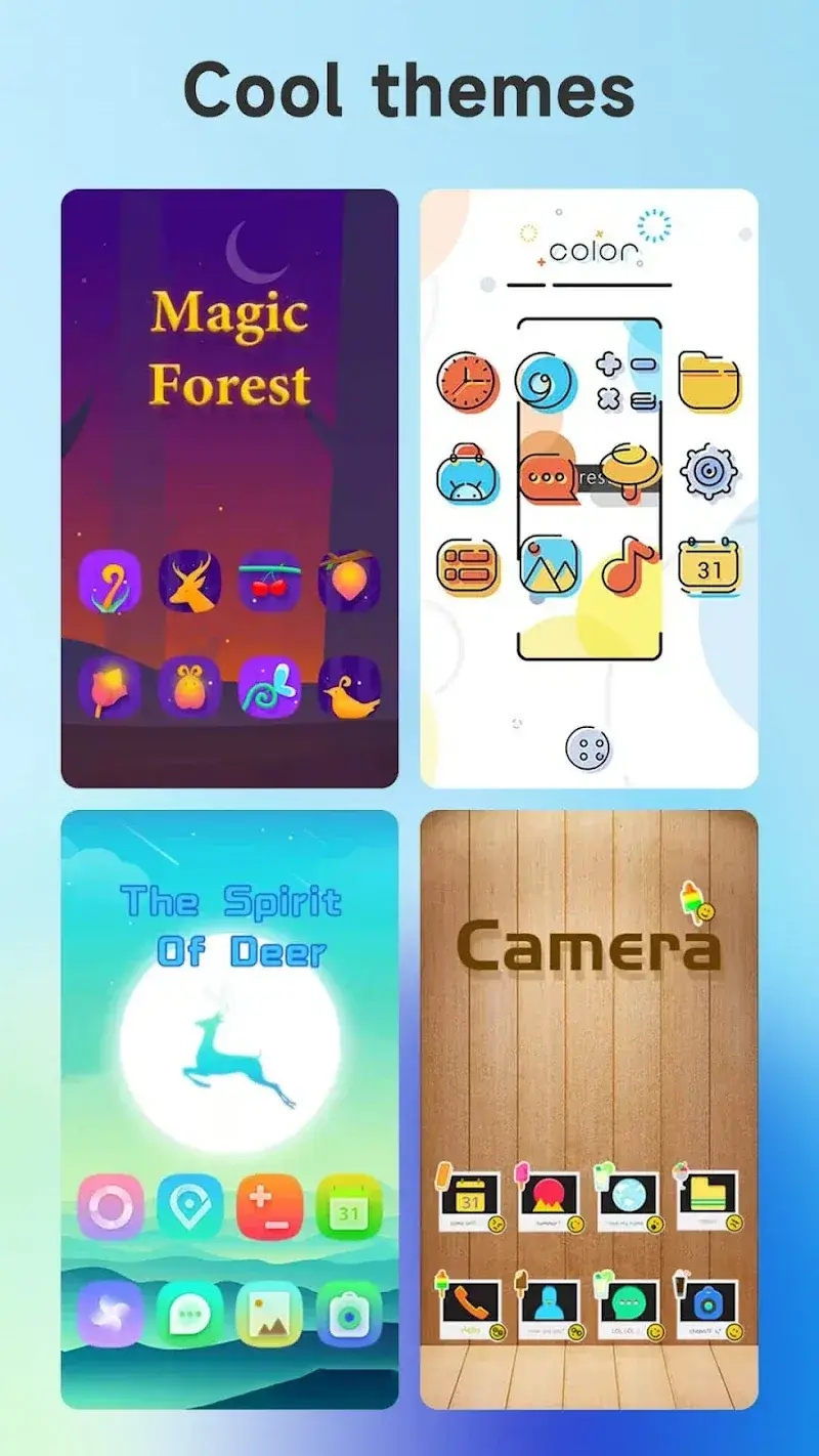 Tangkapan layar Cool Mi Launcher 4
