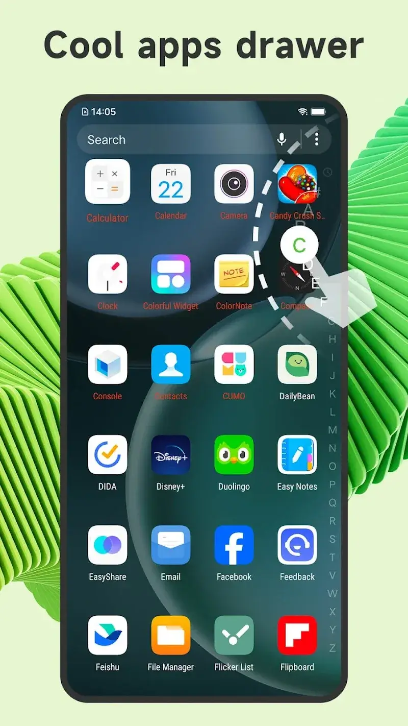 Tangkapan layar Cool Mi Launcher 5