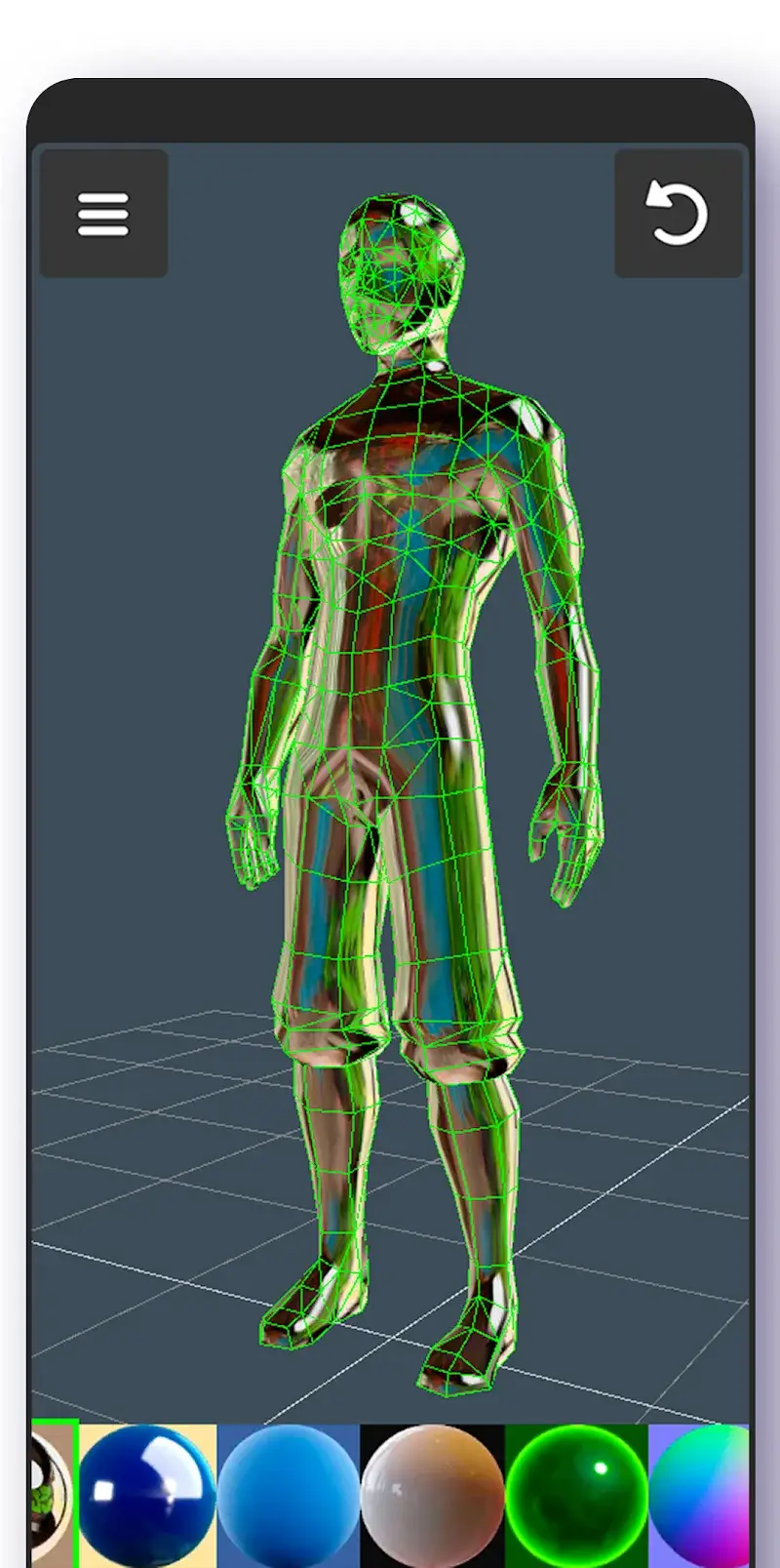 3Dモデリングアプリ スクリーンショット 4