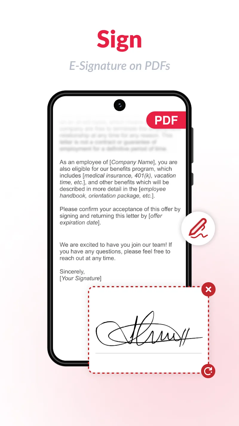 Captura de pantalla 3 de PDF Editor by A1