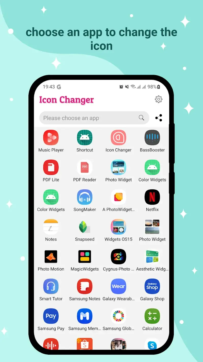 Icon Changer - Customize Icon ภาพหน้าจอ 3