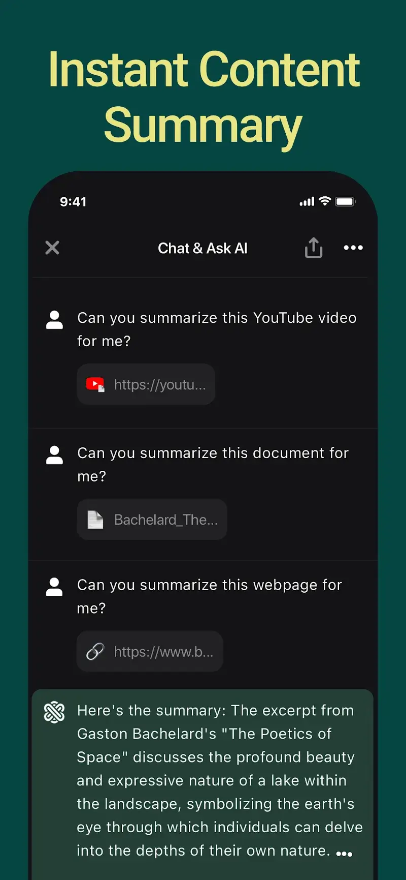 Ask AI capture d'écran 6