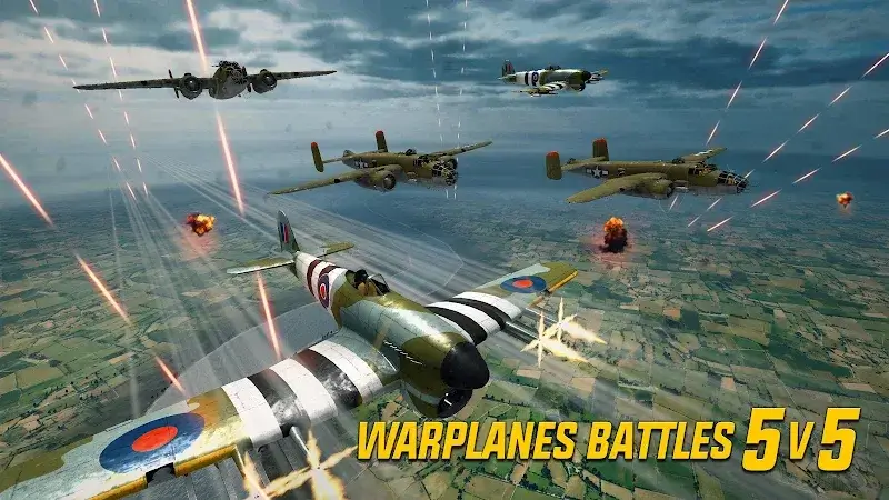 Capture d'écran de gameplay Wings of Heroes 2