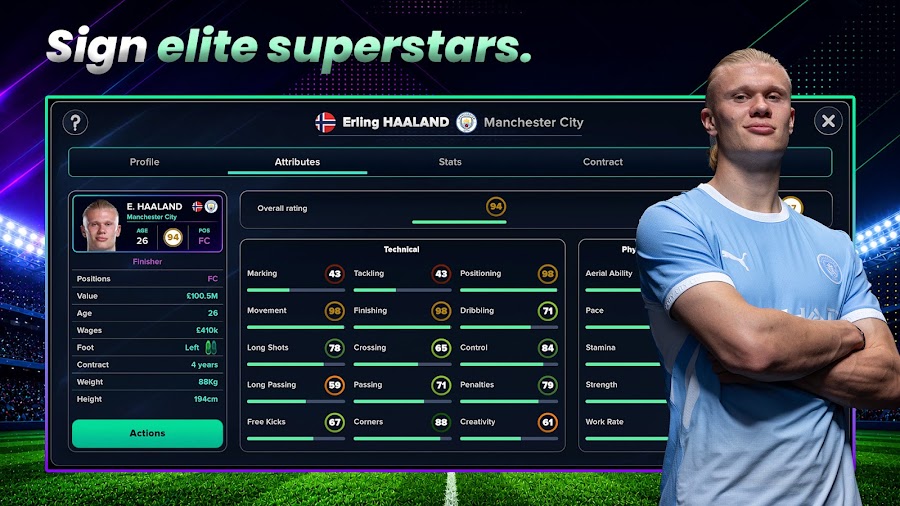 Soccer Manager 2027 MOD APK in-game screenshot 5