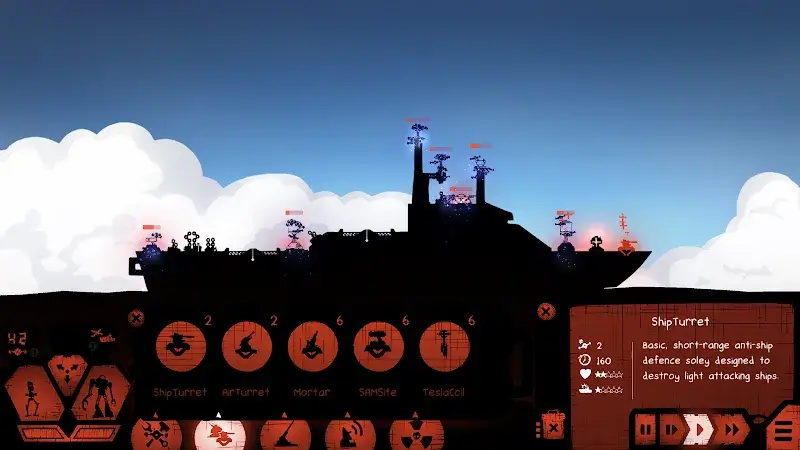 Screenshot Gameplay Battlecruisers 3