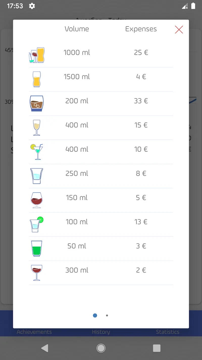 Alcogram app screenshot 5