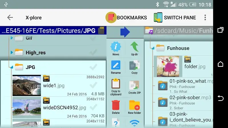 Captura de pantalla 1 de X-plore File Manager