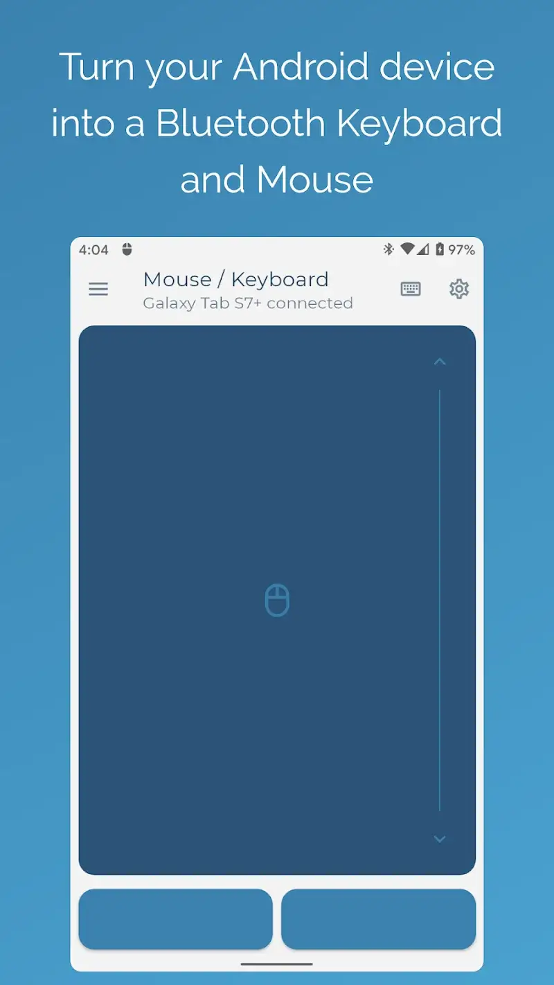 Capture d'écran Bluetooth Keyboard & Mouse Pro 1