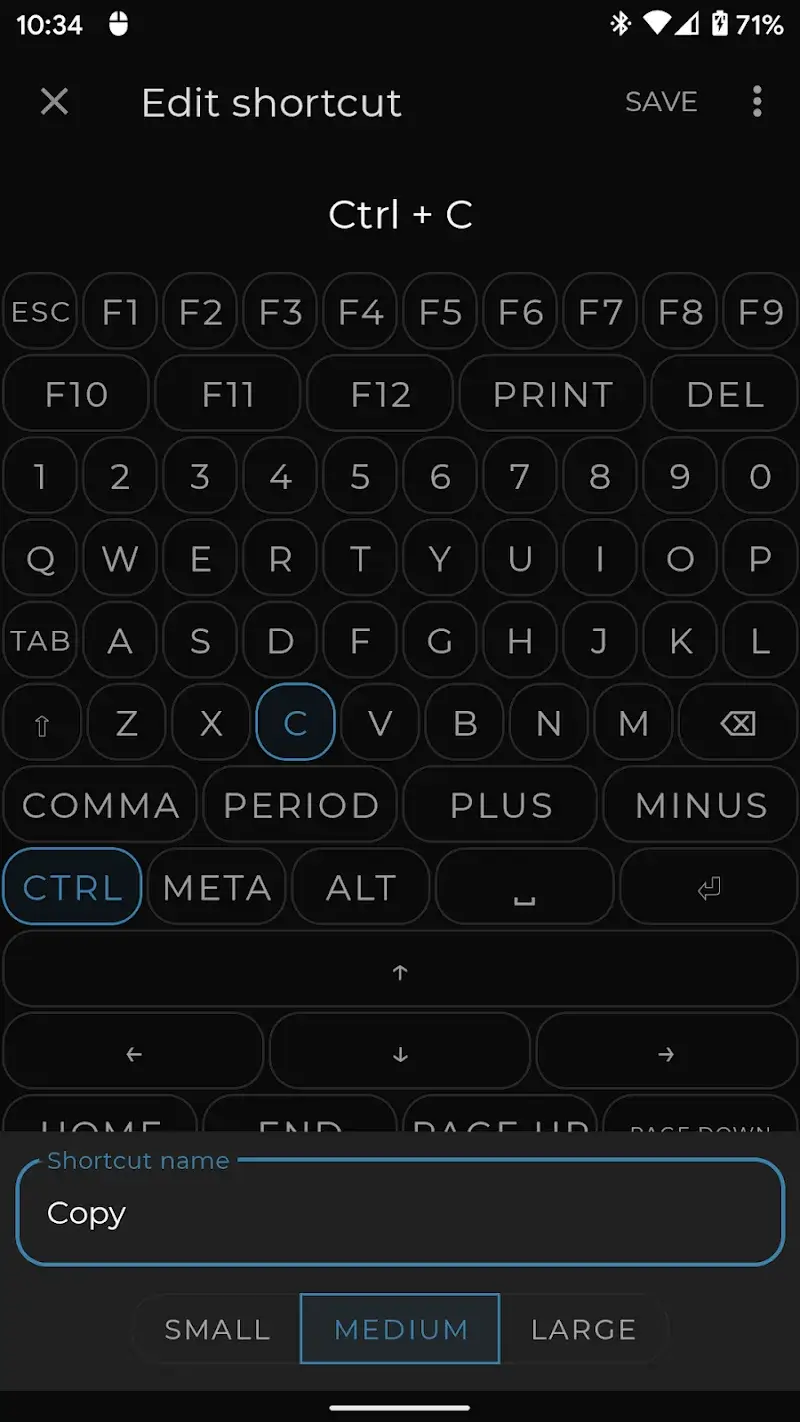 Capture d'écran Bluetooth Keyboard & Mouse Pro 6