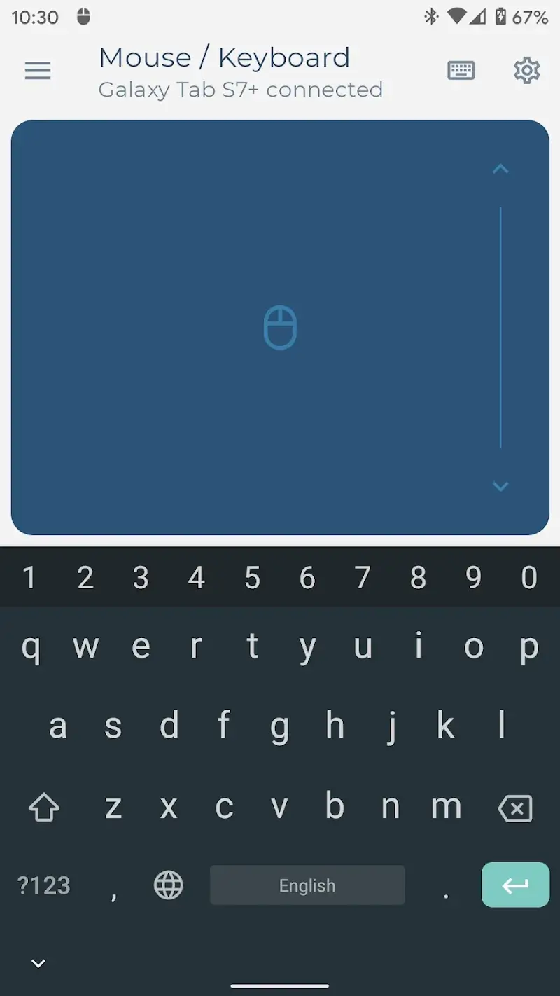 Capture d'écran Bluetooth Keyboard & Mouse Pro 2