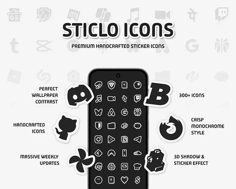 Screenshot di Sticlo Icons 1