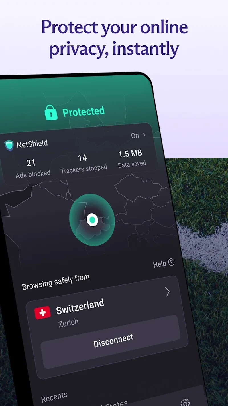 Proton VPN 스크린샷 2