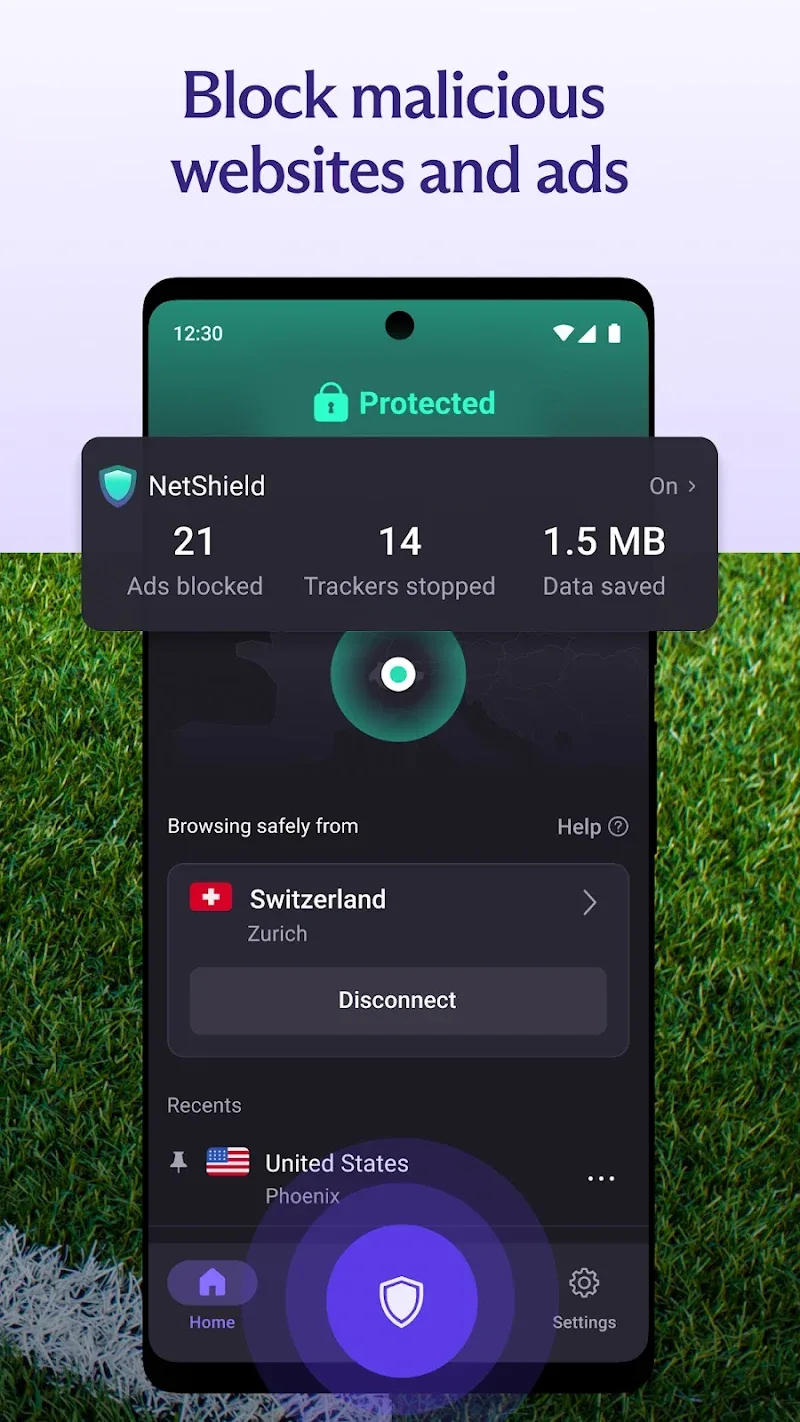 Proton VPN 스크린샷 4