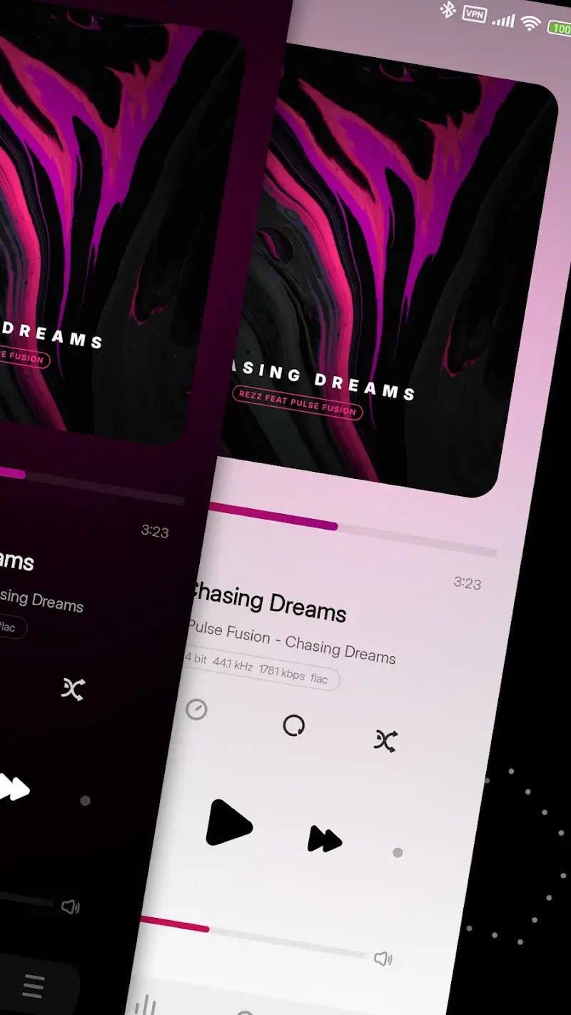 Proxima - Poweramp Skin tangkapan layar 2