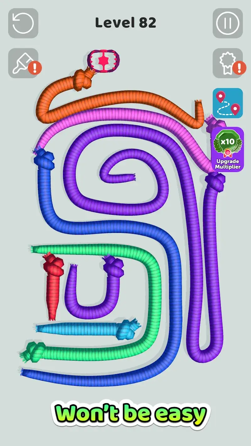 Tangled Snakes captura de pantalla 4