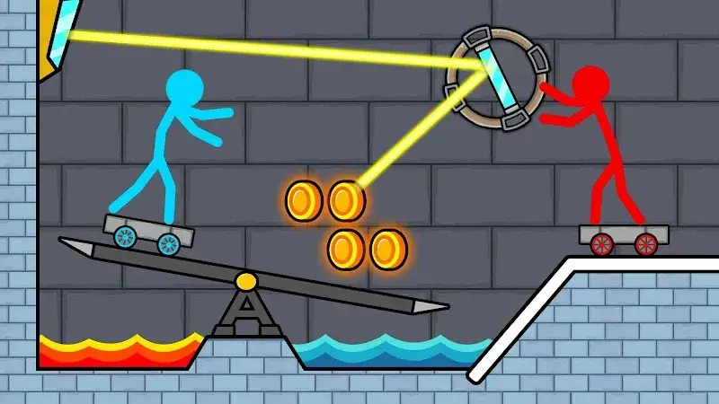 Red and Blue Stick: Animation capture d'écran 4