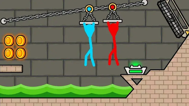 Red and Blue Stick: Animation capture d'écran 5