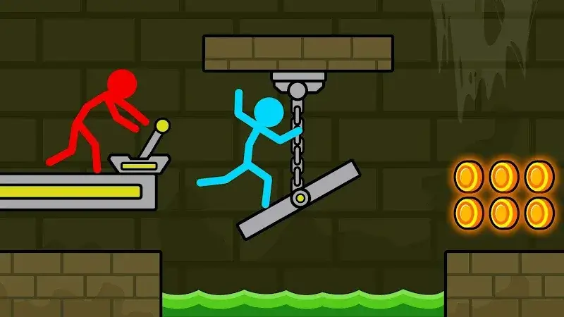 Red and Blue Stick: Animation capture d'écran 1