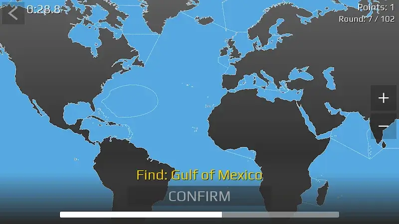 ภาพหน้าจอ World Map Quiz 5