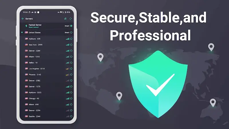 Touch VPN screenshot 1