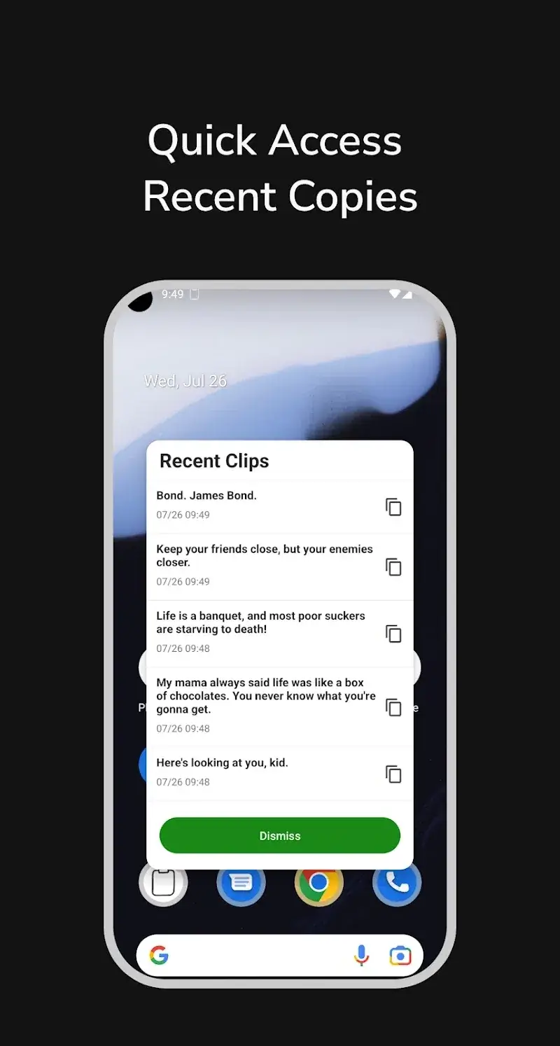 Capture d'écran de Clipboard 5
