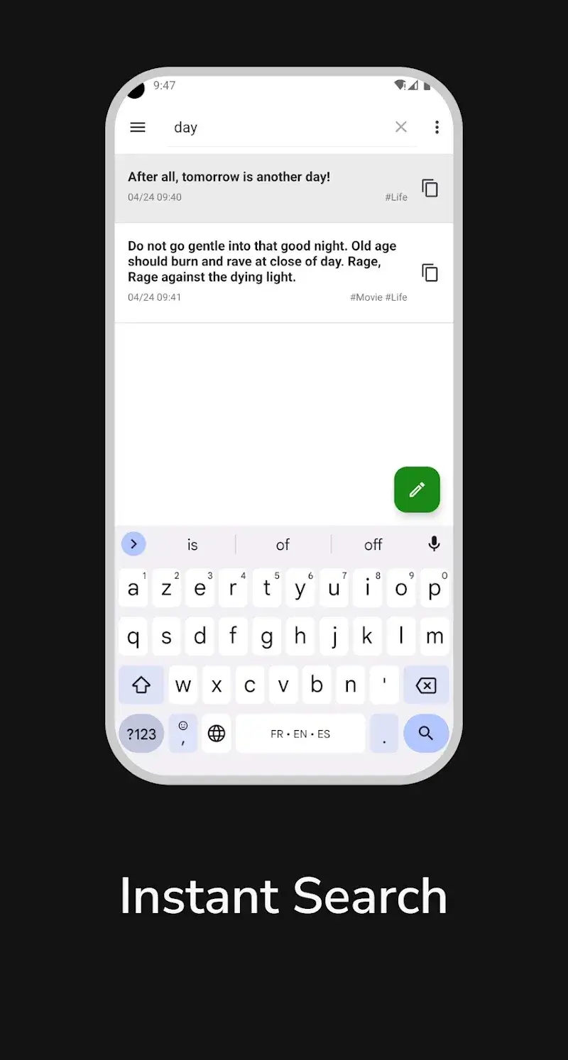 Capture d'écran de Clipboard 6