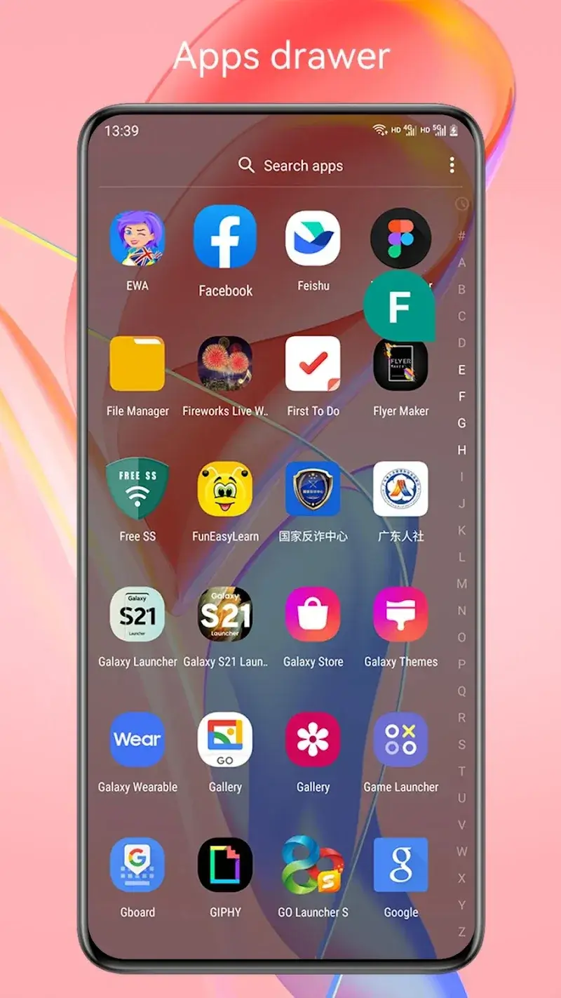 Super P Launcher ภาพหน้าจอ 2