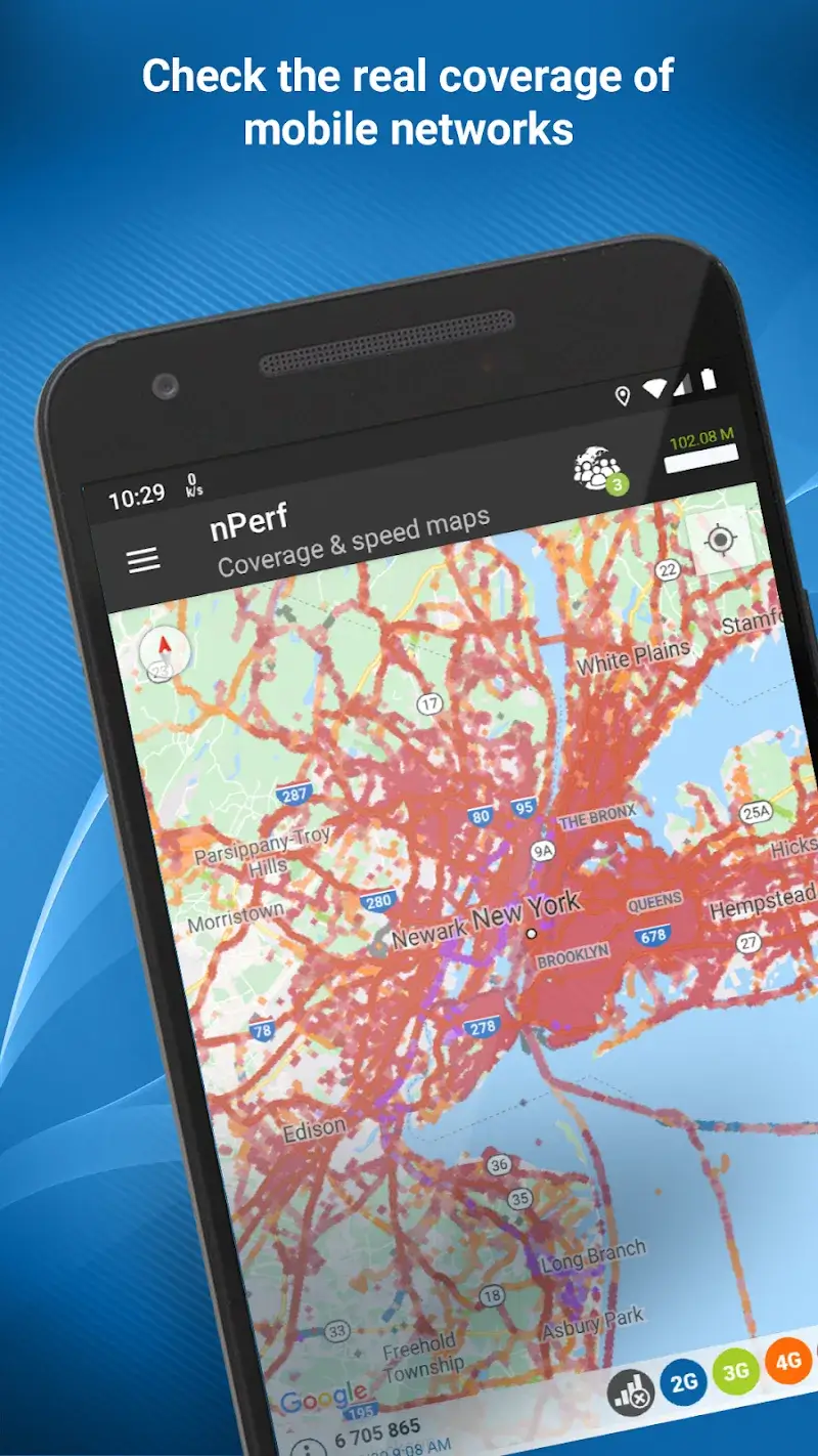 Speed Test 4G 5G WiFi & Maps Screenshot 4
