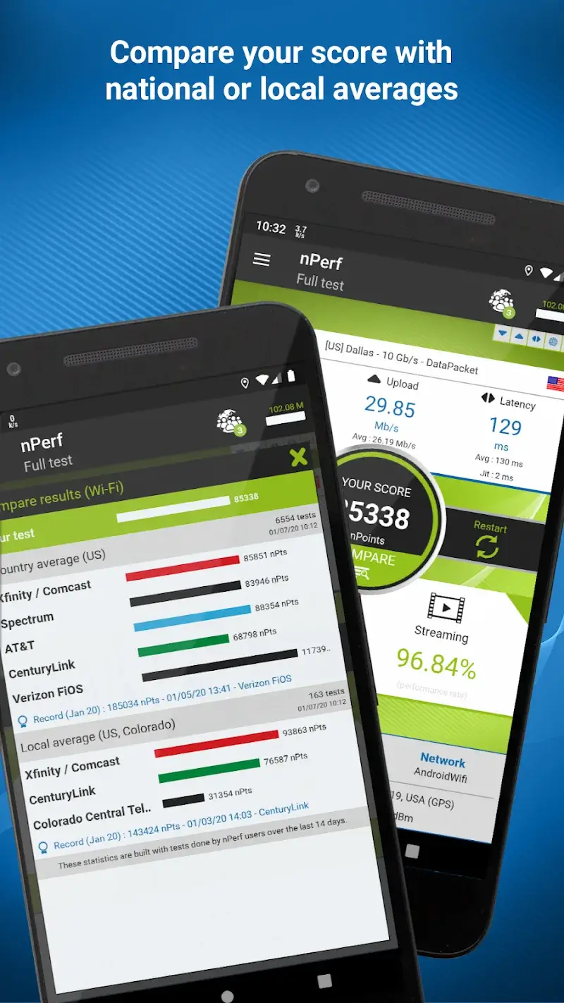 Speed Test 4G 5G WiFi & Maps Screenshot 3
