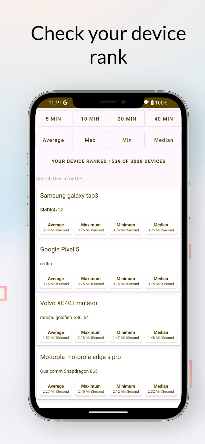 CPU Throttling Test vCPU_243_medads MOD APK ekran görüntüsü 6