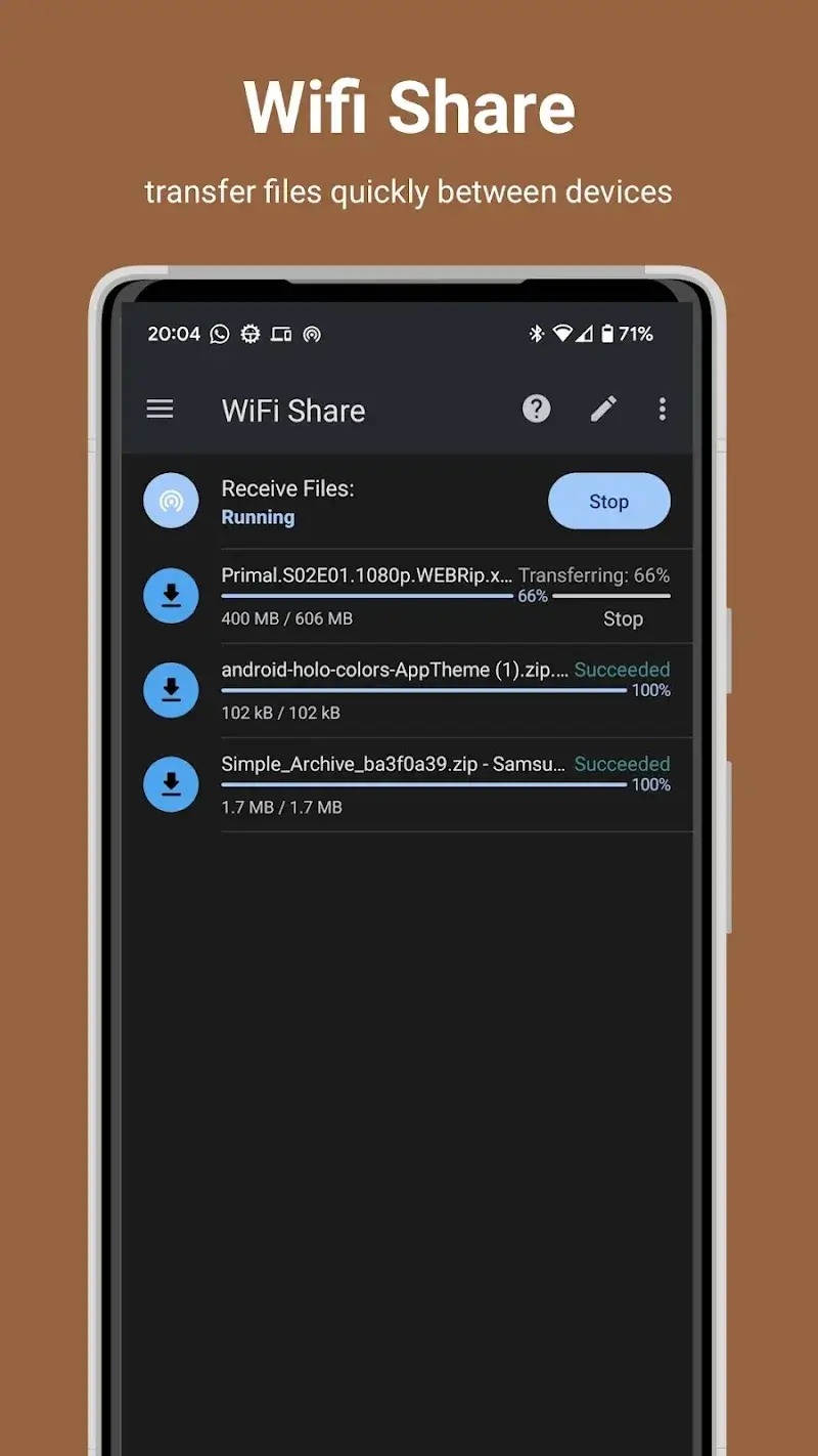 Capture d'écran AnExplorer Pro File Transfer 6