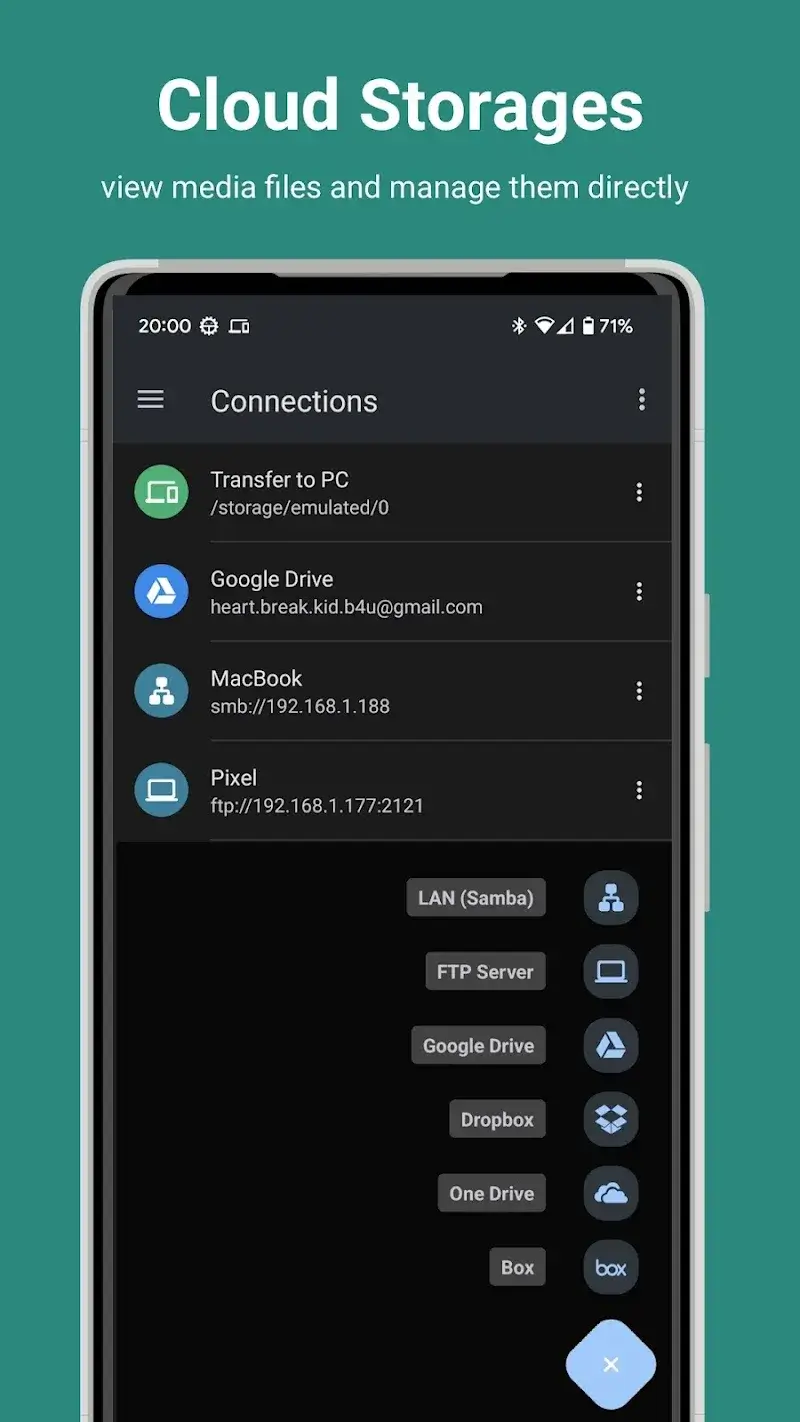 Capture d'écran AnExplorer Pro File Transfer 4