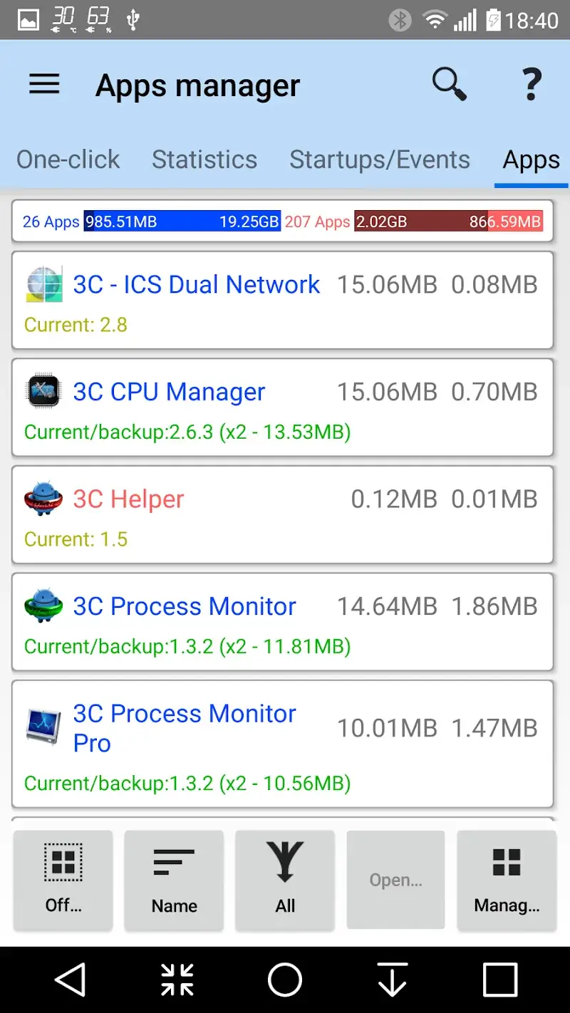 Capture d'écran 3C All-in-One Toolbox 3