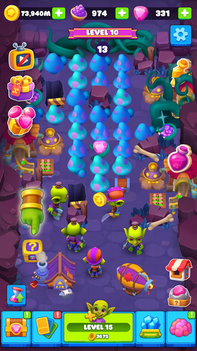 Capture d'écran Goblin Miner 2