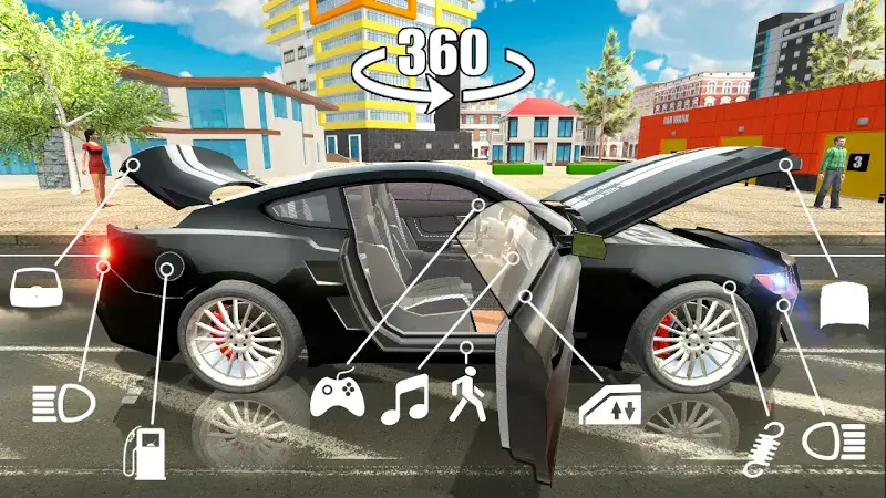 Car Simulator 2 screenshot di gioco 1
