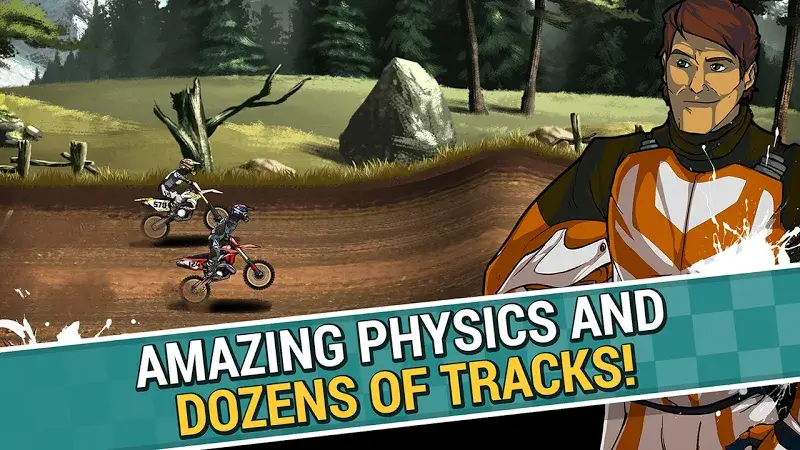 ภาพตัวอย่างเกมเพลย์ Mad Skills Motocross 2 MOD APK 1