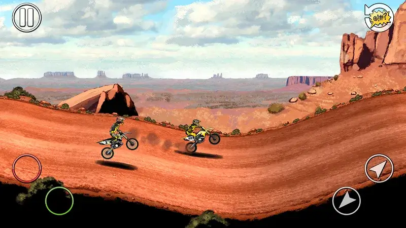ภาพหน้าจอเกมเพลย์ Mad Skills Motocross 2 MOD APK 6