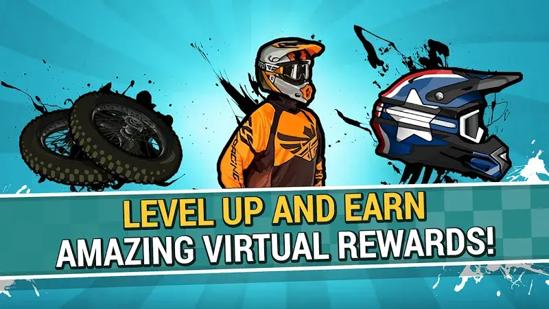 ภาพตัวอย่างเกมเพลย์ Mad Skills Motocross 2 MOD APK 4