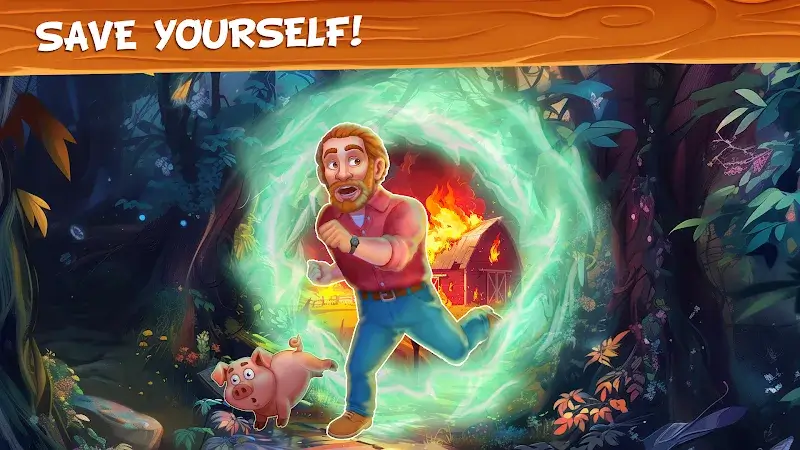 Captura de tela 1 do Farm Town MOD APK